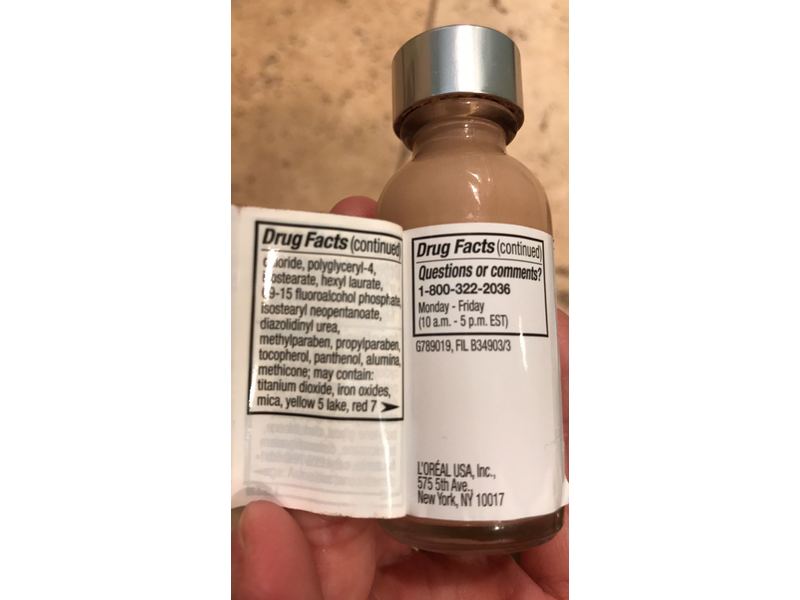 L'Oreal Paris True Match Super-Blendable Makeup, Cool Creamy Natural, 1 fl oz.
