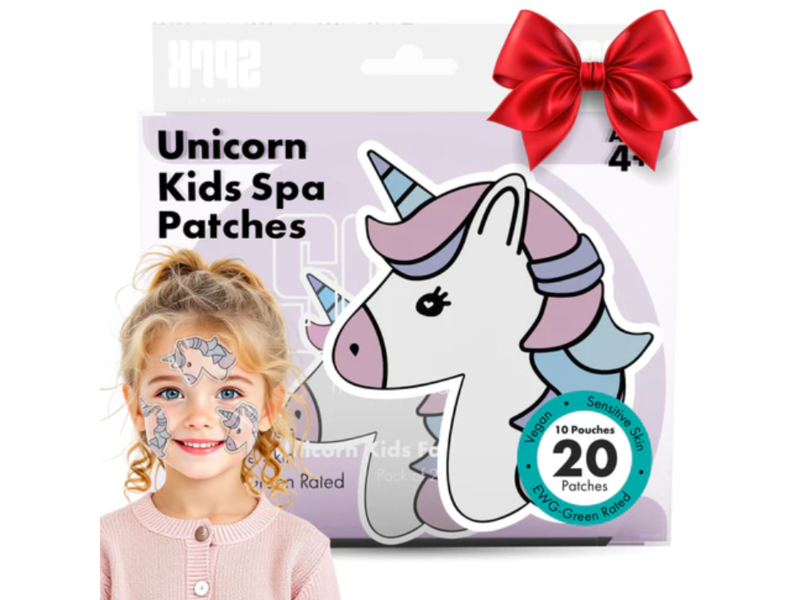 Sprk Naturals Unicorn Kids Face Masks, 20 Counts