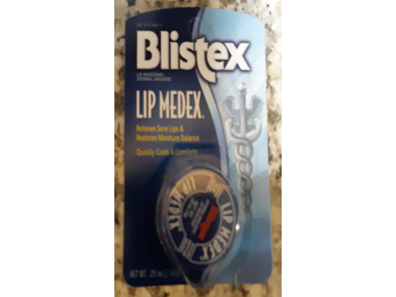 Blixtex Medex Lip Protectant, 0.25 oz/7 g