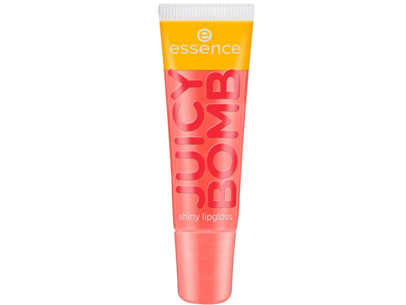 Essence Juicy Bomb Shiny Lip Gloss, 103 Proud Papaya, 0.33 fl oz/10 mL