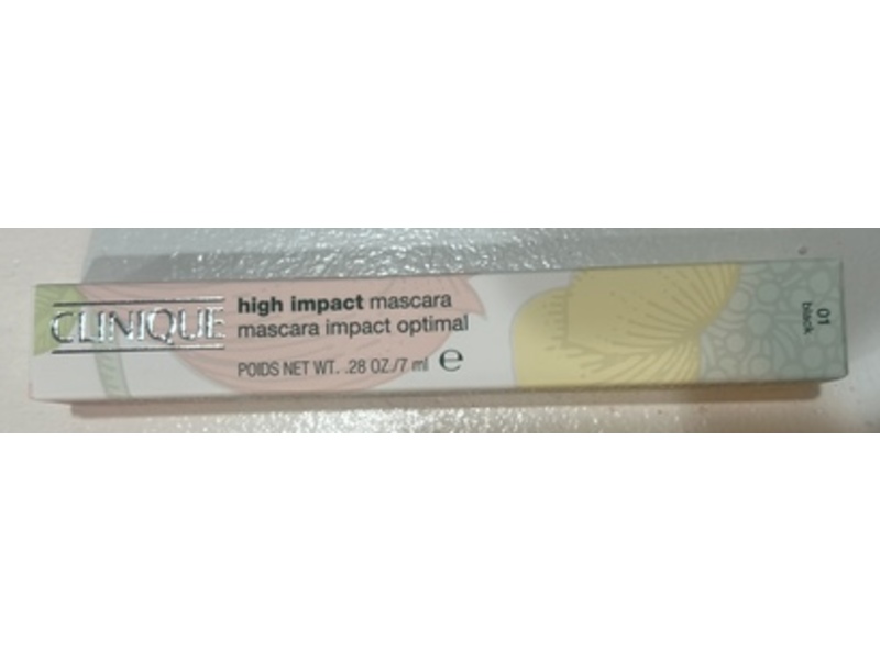 Clinique High Impact Mascara, 01 Black, 0.28 fl oz/7 mL