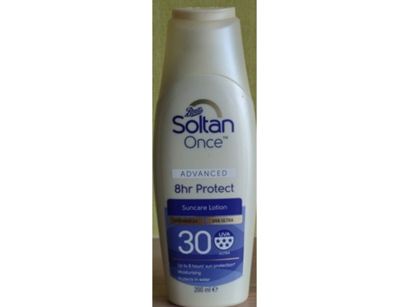 Boots Soltan Once Suncare Lotion, SPF 30, 200 mL