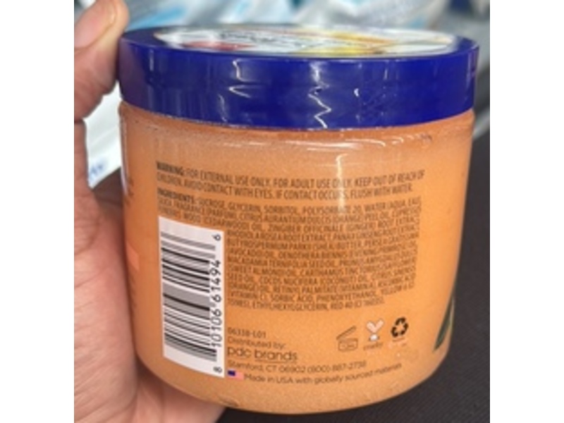 Dr Teal's Shea Sugar Scrub, Ginger & Ginseng, 19 oz/538 g