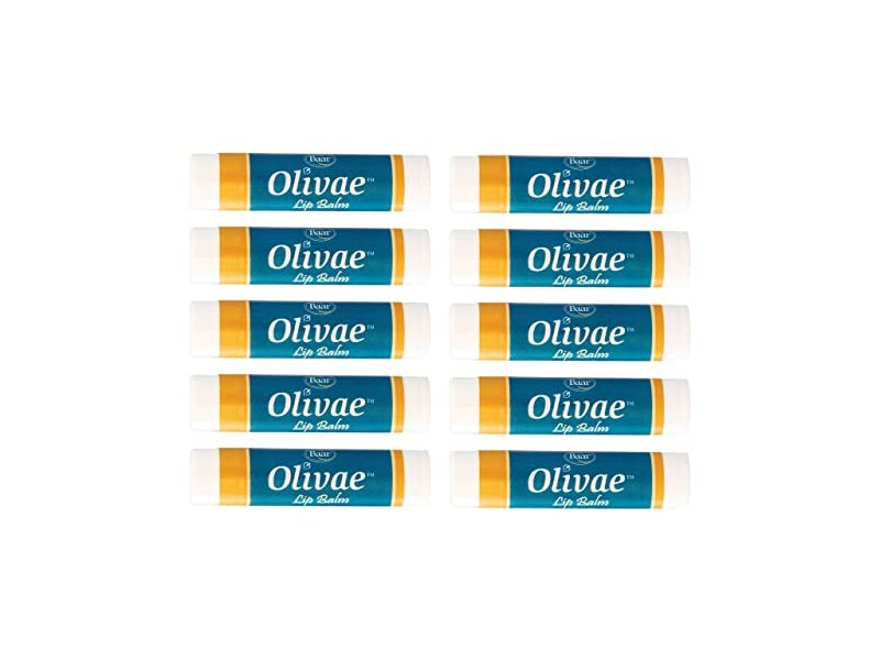 Baar Olivae Lip Balm, Pack of 10