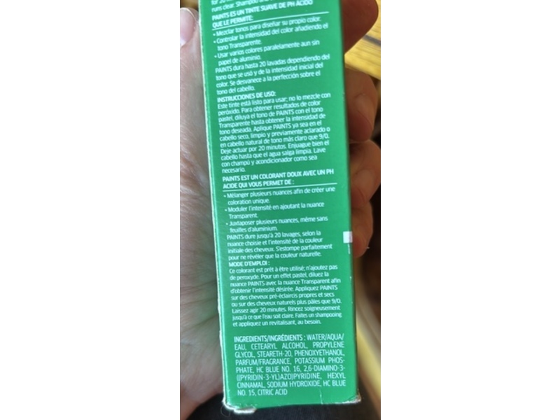 Wella Colorcharm Paints Semi-Permanent Hair Color, Green, 2 oz/57 g