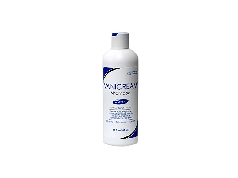 Vanicream Shampoo, Free & Clear, 12 fl oz/355 mL Ingredients and Reviews