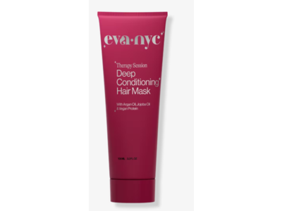 Eva nyc Therapy Session Deep Conditioning Hair Mask, Argan Oil, Jojoba Oil & Veagan Protein, 3.3 fl oz/100 mL