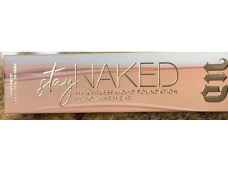 Urban Decay Stay Naked Weightless Liquid Foundation, 40NN Light Medium Neutral, 1.0 fl oz/30 mL