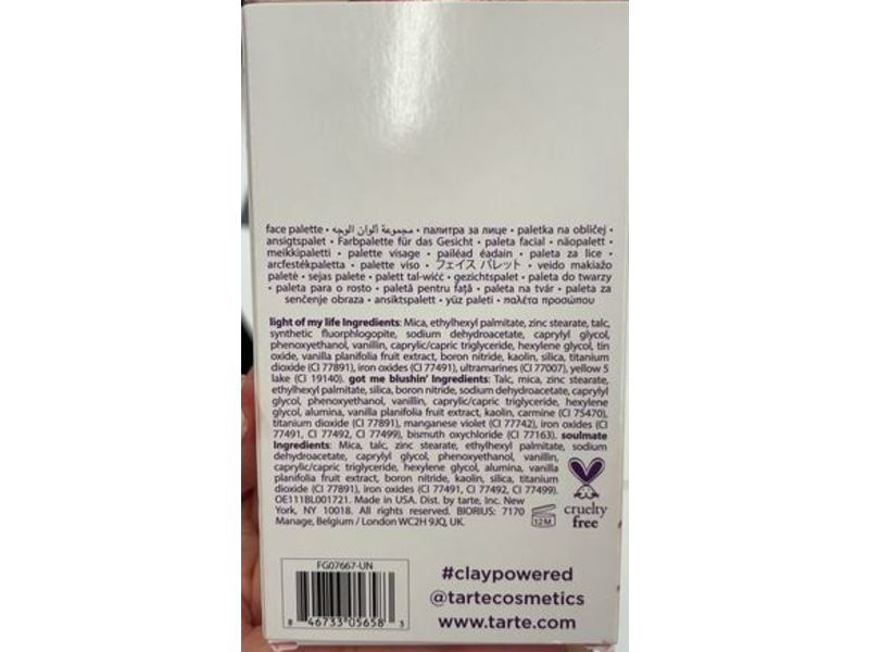 Tarte Cosmetics Cheeky Claymate Face Palette, 0.45 oz