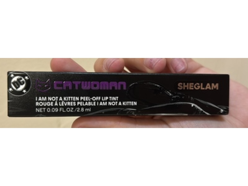 Sheglam Catwoman I Am Not A Kitten Peel-Off Lip Tint, High Stakes, 0.09 fl oz/2.8 mL