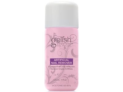 Gelish Artificial Nail Gel Polish Remover, 4 fl oz/120 mL
