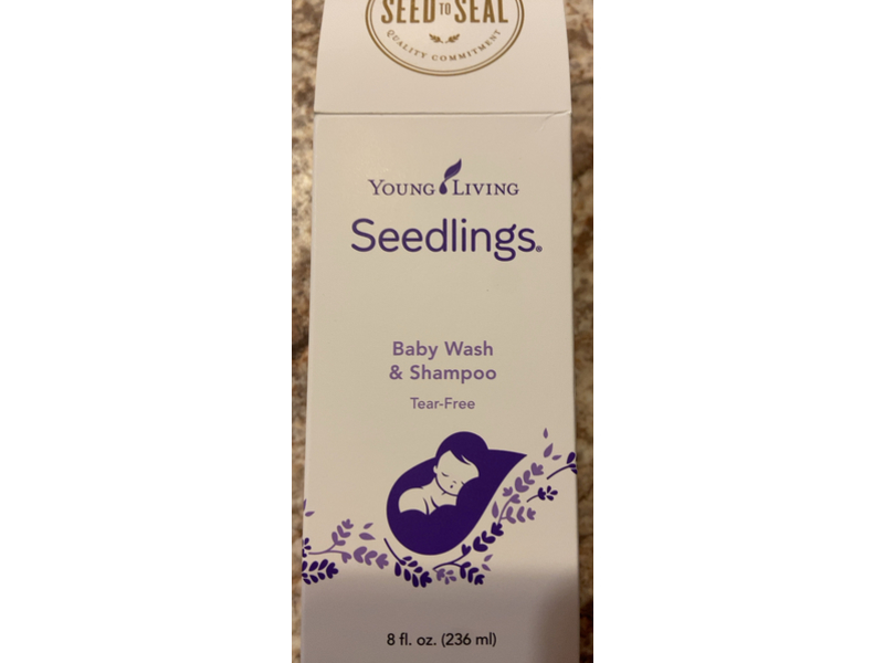 Young Living Seedlings Baby Wash & Shampoo, 8 fl oz (236 mL)