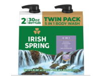 Irish Spring 5 In 1 Body Wash, Original Clean, 30 oz, Pack Of 2 - Image 2