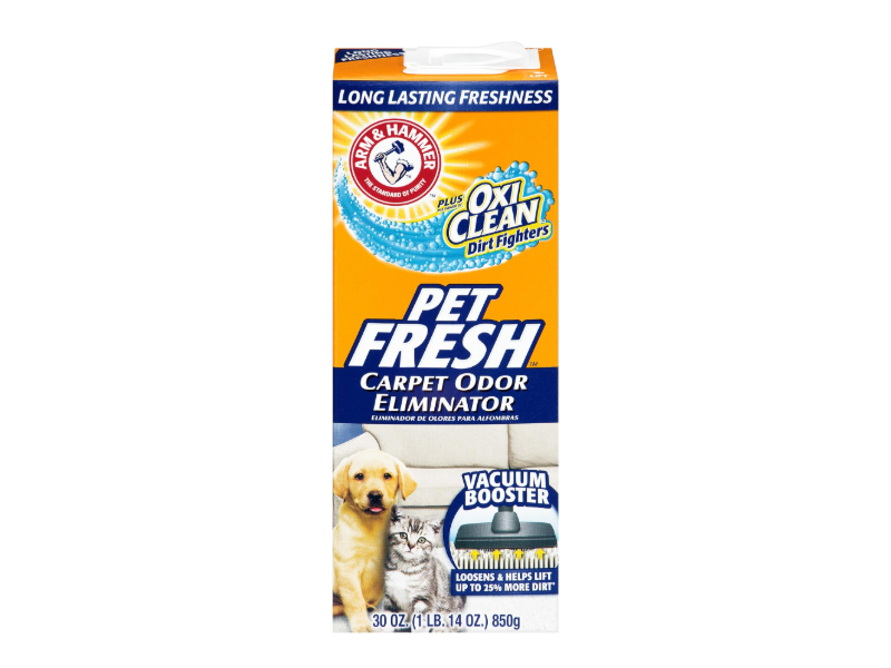 Arm & Hammer Pet Fresh Carpet Odor Eliminator, 30 oz/850 g, Pack Of 6