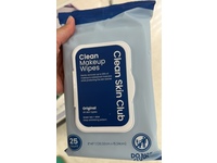 Clean Skin Club Makeup Wipes, Original, Green Tea + Aloe, 25 Count - thumbnail 2