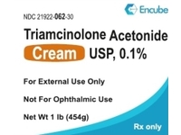 Triamcinolone Acetonide Cream USP 0.1%, 454 g, Encube (RX) - thumbnail 1