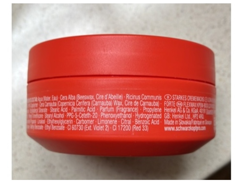 Schwarzkopf Professional OSiS+ Texture Flexwax Strong Cream Wax, 2.8 fl oz/85 mL