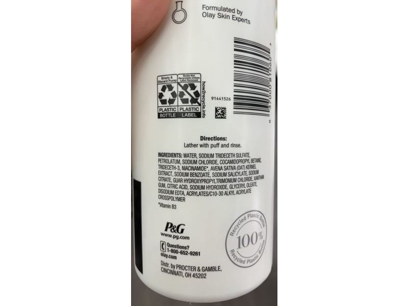 Olay Soothing Body Wash, Eczema Prone Skin, 17.9 fl oz/530 mL