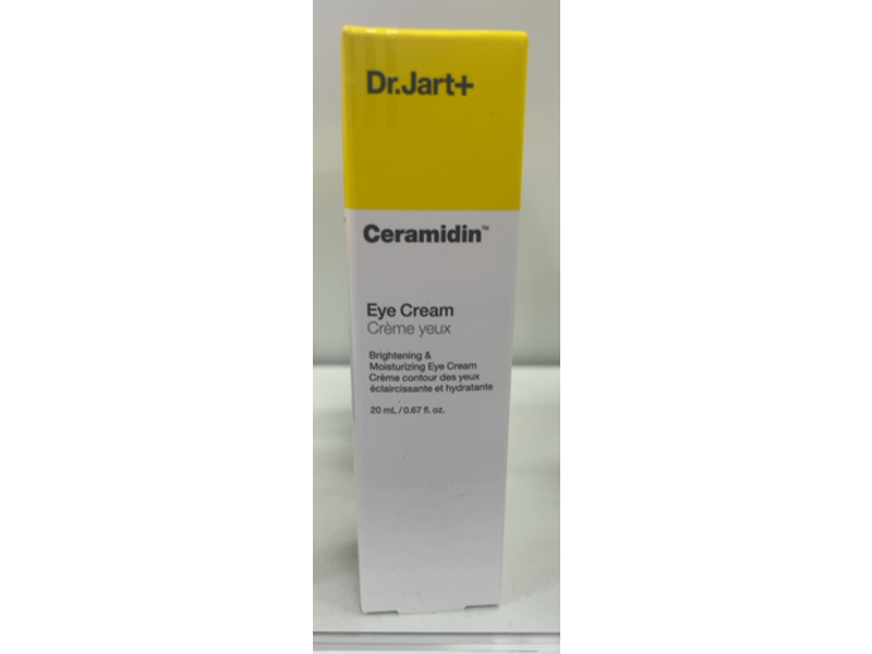 Dr. Jart+ Brightening & Moisturizing Eye Cream, Ceramidin, 0.67 fl oz/20 mL