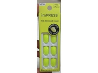 Kiss Impress The No Glue Mani Nails, Brillix Yellow, 30 Count - thumbnail 2