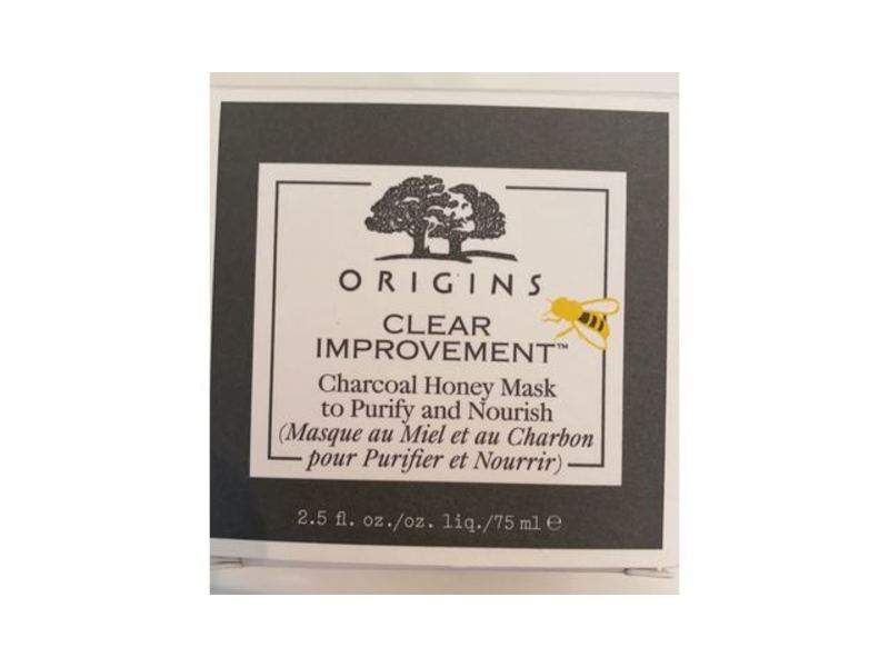Origins Clear Improvement Charcoal Honey Mask To Purify & Nourish, 2.5 fl oz/75 mL