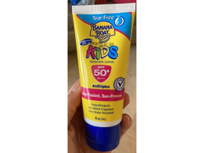 Banana Boat Kids Sunscreen Lotion, SPF 50+, 90 mL (3 oz)