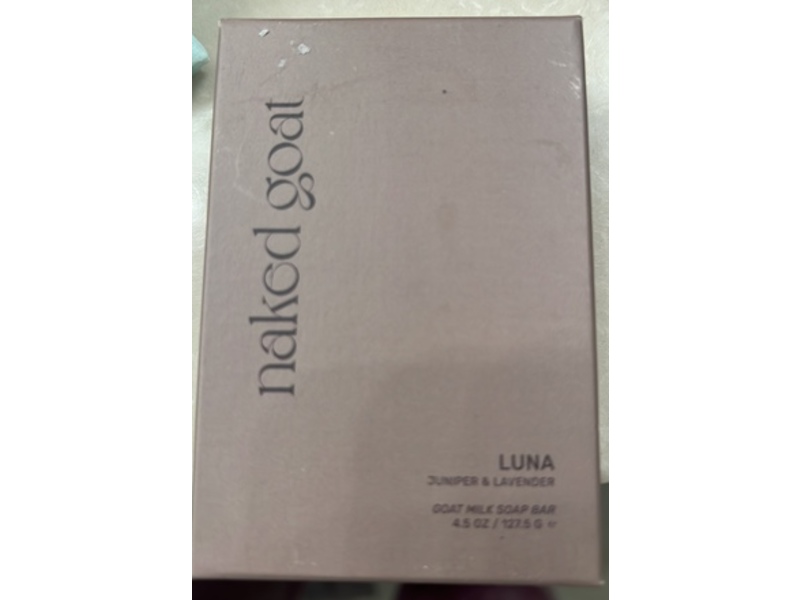 Naked Goat Goat Milk Soap Bar, Luna, 4.5 oz/127.5 g