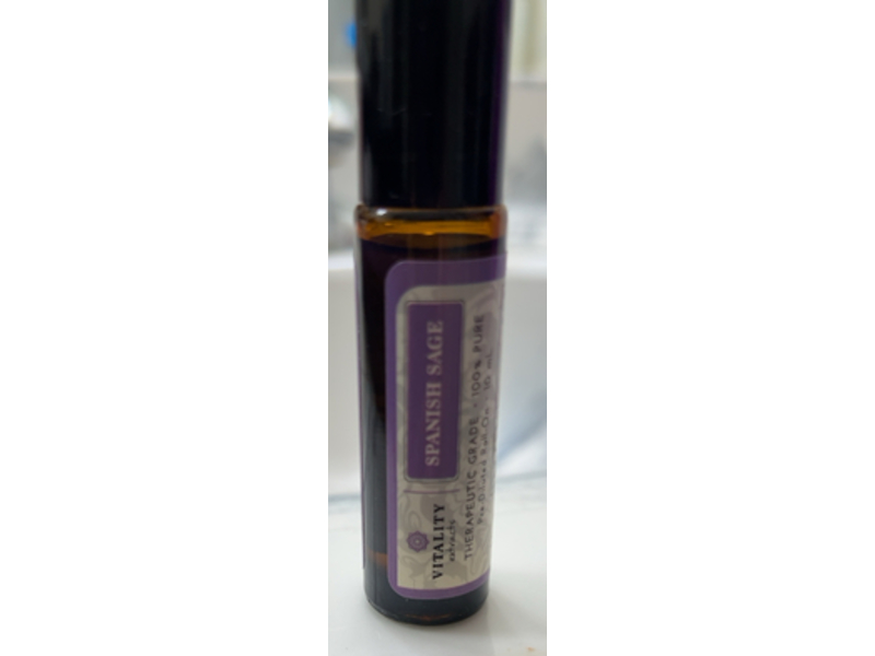 Vitality Extracts 100% Pure Diluted Roll-On, Spanish Sage, 10 mL