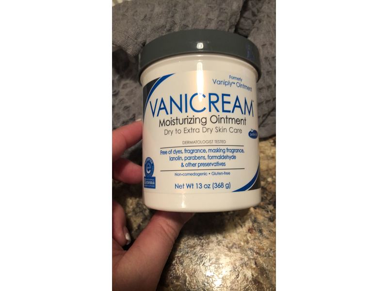 vanicream moisturizing ointment ingredients