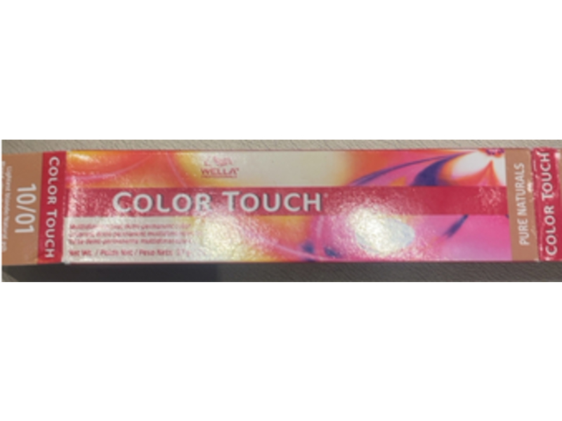 Wella Professional Semi Permanent Color Touch, 10/01 Lightest Blond Natural Ash, 2 oz/57 g