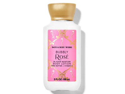 Bath & Body Works Body Lotion, Bubbly Rose, 3 fl oz/88 mL