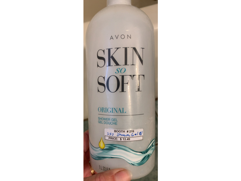 Avon Skin So Soft Original Shower Gel, 33.8 fl oz/1 L