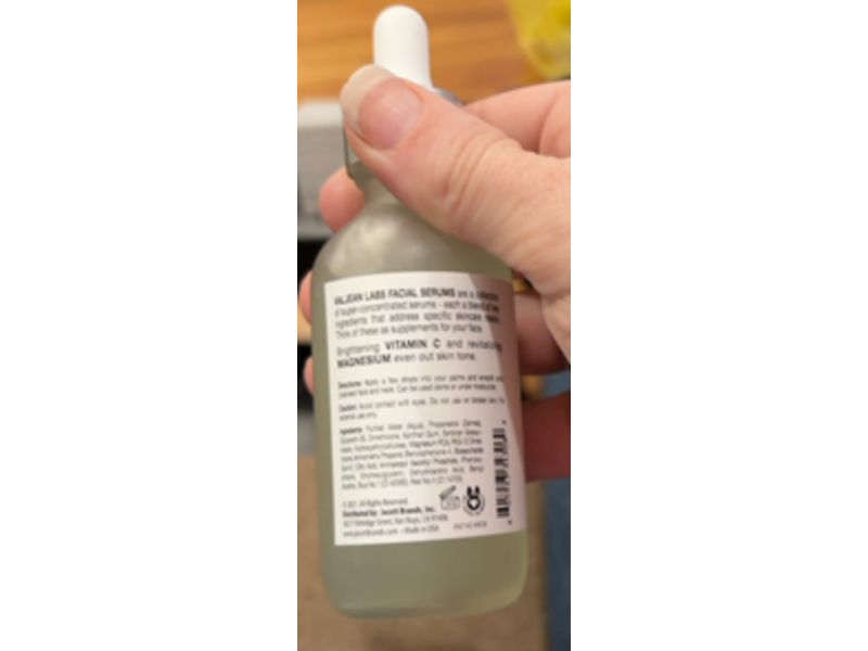 Valjean Labs Glow Facial Serum, 1.83 fl oz/54 mL