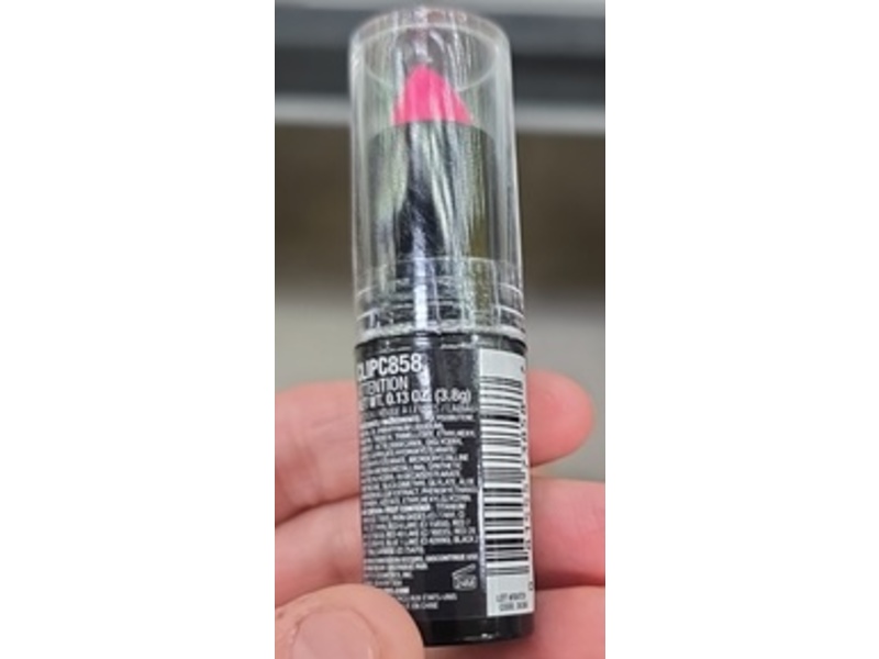 L.A. Colors Lipstick, Clip C858 Attention, 0.13 oz/3.8 g