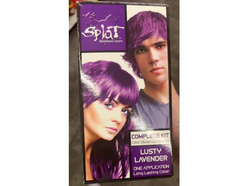 Splat Semi Permanent Complete Dye Kit, Lusty Lavender, 1 Application