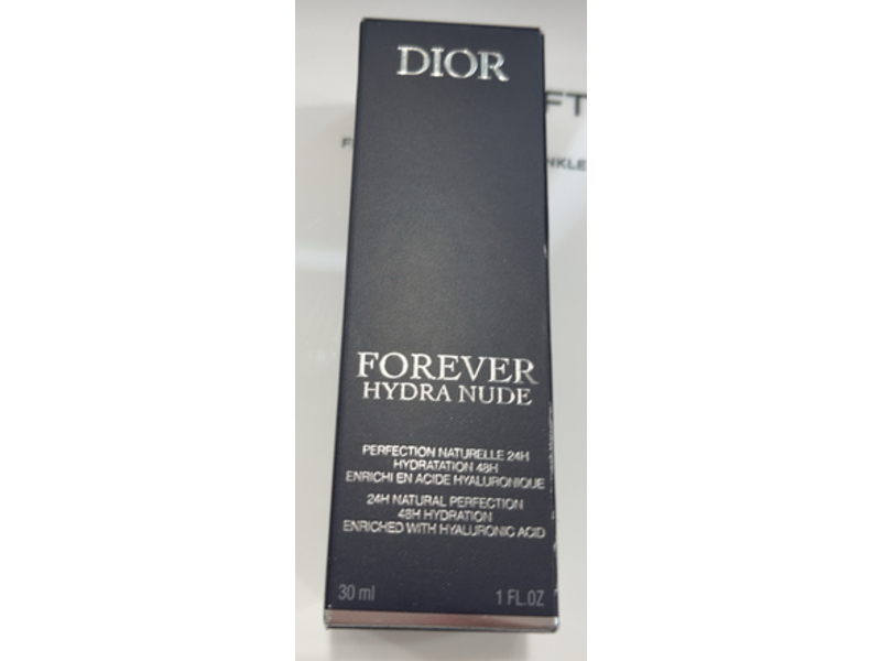 Dior Forever Hydra Nude Foundation, 3N Neutral, 1 fl oz/30 mL