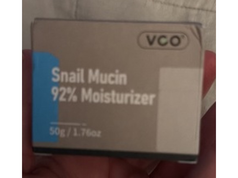 VGO Snail Mucin 92% Moisturizer, 1.76 oz/50 g