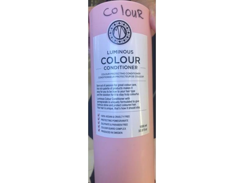 Maria Nila Luminous Colour Conditioner, 33.8 fl oz/1000 mL