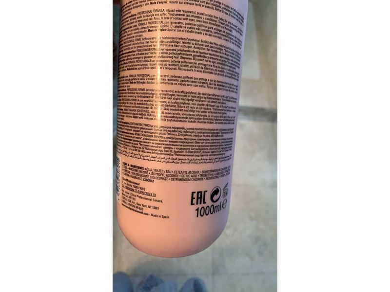 L'Oreal Paris Serie Expert Vitamino Resveratrol Color Conditioner 1000ml, 34 Ounce