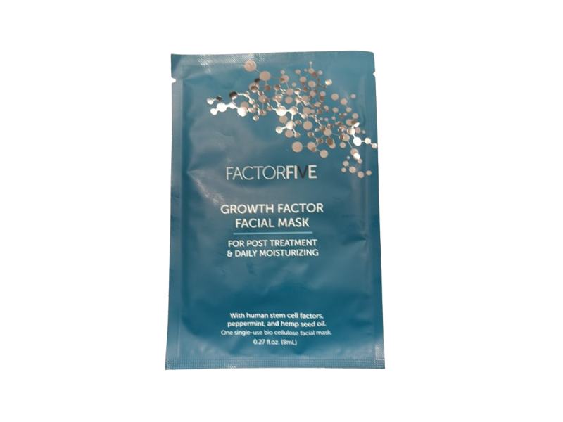 FactorFive Growth Factor Facial Mask, 0.27 fl oz/8 mL