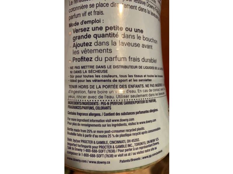 Downy In-Wash Scent Booster, Cool Cotton, 30.3 oz/859 g