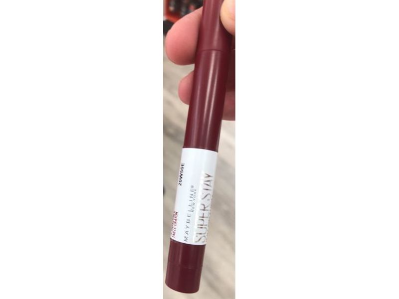 Maybelline SuperStay Ink Crayon Lipstick, Make It Happen, 0.04 oz