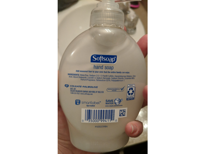 Softsoap Liquid Hand Soap, Let It Snow, 7.5 fl oz/221 mL