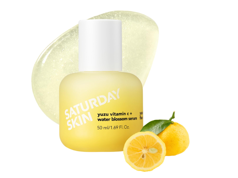 Saturday Skin Serum, Yuzu Vitamin C + Water Blossom, 1.69 fl oz/50 mL
