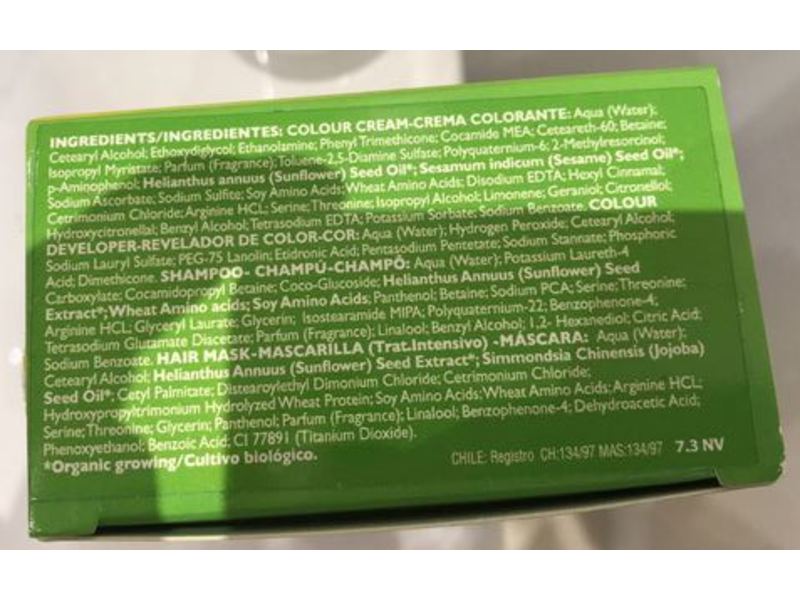 Naturvital Permanent Hair Color, 7.3 Golden Blonde, 5 fl oz/150 mL