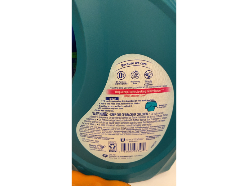 Suavitel Fabric Softener Complete, Waterfall Mist, 89 Loads, 105 fl oz/3.1 L