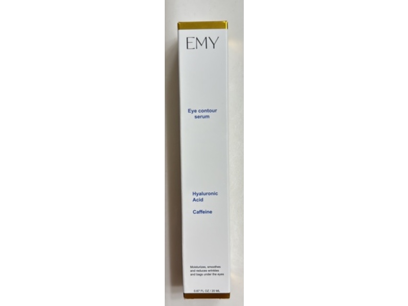 Emy Eye Contour Serum, Hyaluronic Acid + Caffeine, 0.67 fl oz/20 mL