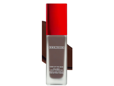 One Size Turn Up The Base Full Beat Liquid Foundation, Deepest 65N, 1 fl oz/30 mL