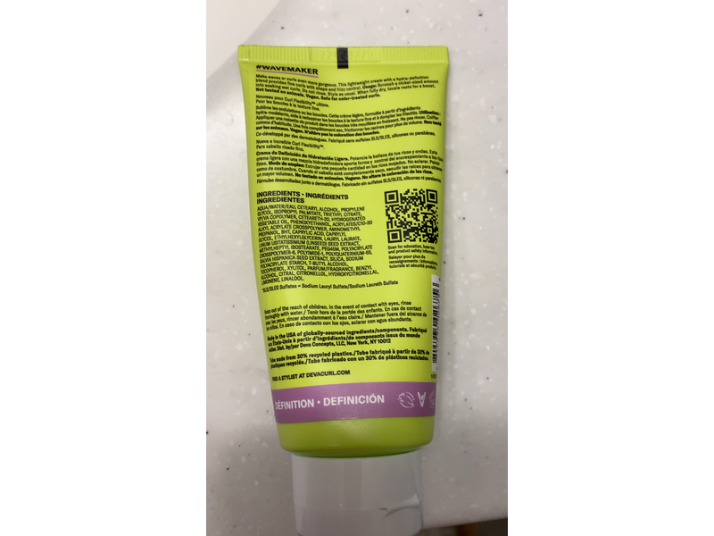 DevaCurl Wave Maker Lightweight Moisturizing Definer, 3 fl. oz