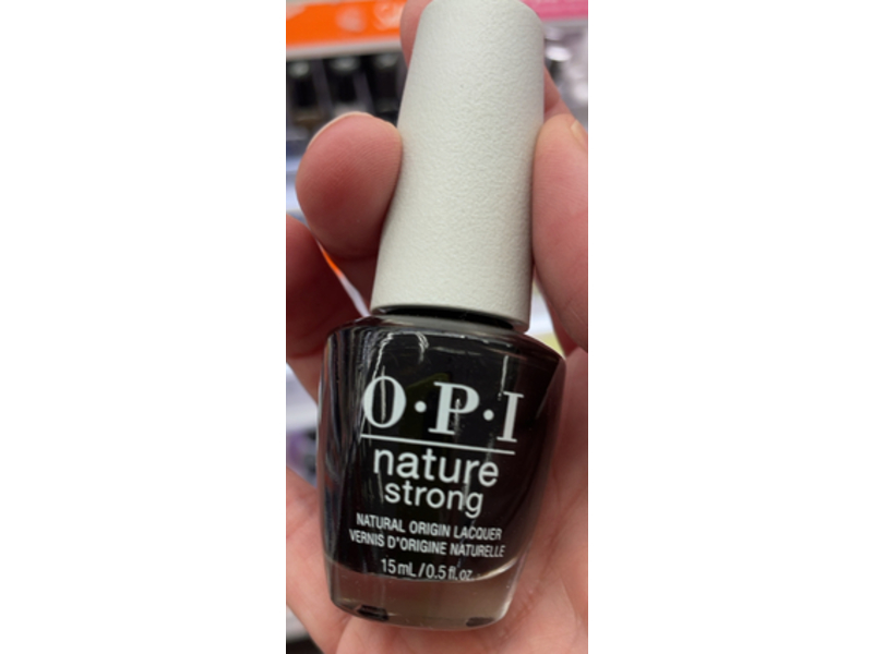 O.P.I Nature Strong Natural Origin Lacquer, Onyx Skies, 0.5 fl oz/15 mL